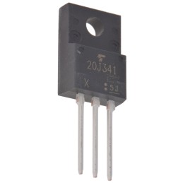 1 pcs - Toshiba GT20J341 IGBT, 20 A 600 V, 3-Pin TO-220SIS, Through Hole
