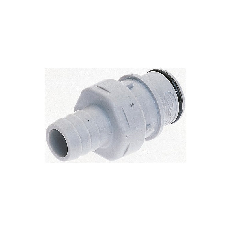 1 pcs - Colder Products Hose Connector, Straight Hose Tail Coupling, NPT 3/8in 3/8in ID, 4.2 bar