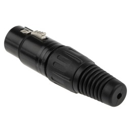 1 pcs - RS PRO Cable Mount XLR Connector, Female, 250 V ac, 3 Way, Silver Plating