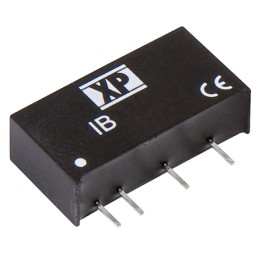 1 pcs - XP Power IB DC-DC Converter, 5V dc/ 200mA Output, 4.5 - 5.5 V dc Input, 1W, Through Hole, +85°C Max Temp -40°C