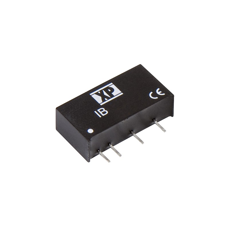 1 pcs - XP Power IB DC-DC Converter, 5V dc/ 200mA Output, 4.5 - 5.5 V dc Input, 1W, Through Hole, +85°C Max Temp -40°C