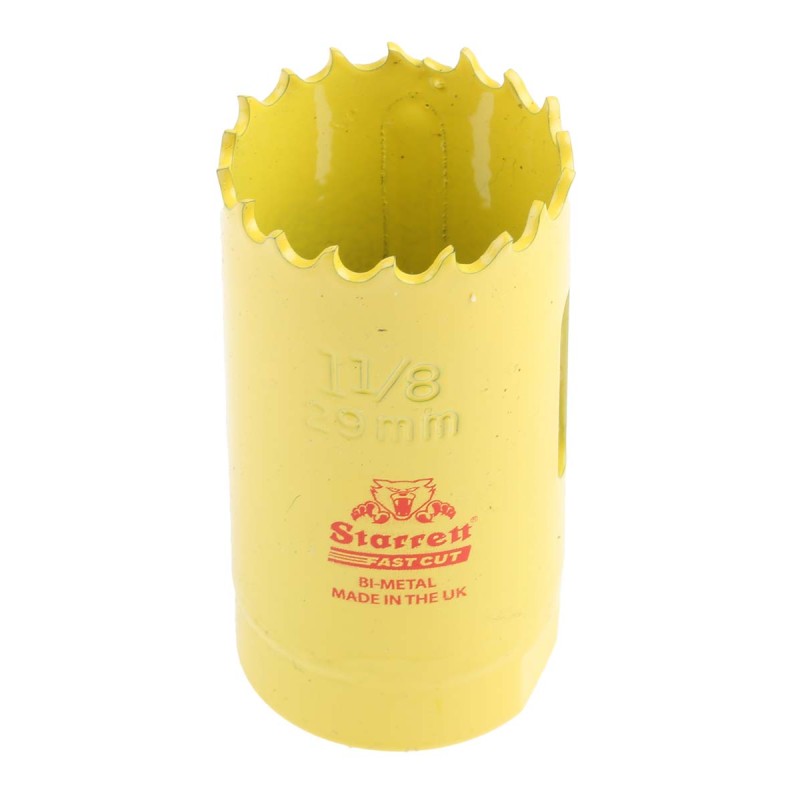 1 pcs - Starrett HSS 29mm Hole Saw