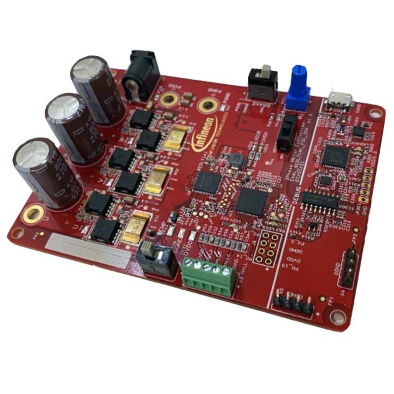 1 pcs - Infineon EVAL6EDL7141FOC3SHTOBO1 Motor Driver for MOTIX 6EDL7141 for 6EDL7141, XMC1404-Q064X0064