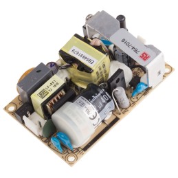1 pcs - MEAN WELL Switching Power Supply, EPS-35-7.5, 7.5V dc, 4.7A, 35W, 1 Output, 120 - 370 V dc, 85 - 264 V ac