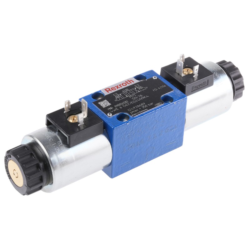 1 pcs - Bosch Rexroth, R900561282 Solenoid Actuated Directional Spool Valve, CETOP 3, G, 24V dc