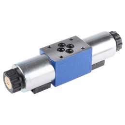 1 pcs - Bosch Rexroth, R900561282 Solenoid Actuated Directional Spool Valve, CETOP 3, G, 24V dc