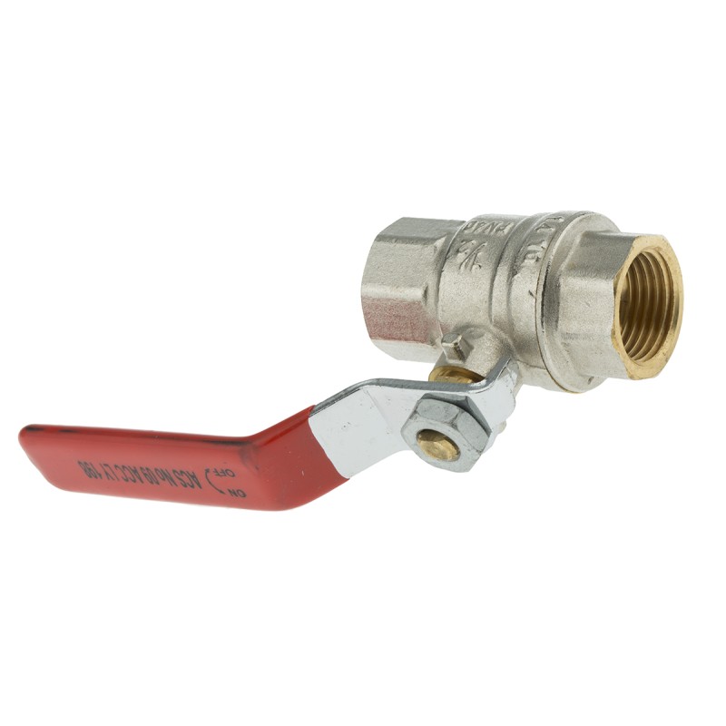 1 pcs - Sferaco Brass Full Bore, 2 Way, Ball Valve, BSPP 1/2in, 40bar Operating Pressure