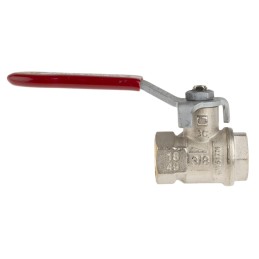 1 pcs - RS PRO Brass Full Bore, 2 Way, Ball Valve, BSPP 3/8in, 30 - 40bar Operating Pressure