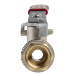 1 pcs - RS PRO Brass Full Bore, 2 Way, Ball Valve, BSPP 3/8in, 30 - 40bar Operating Pressure