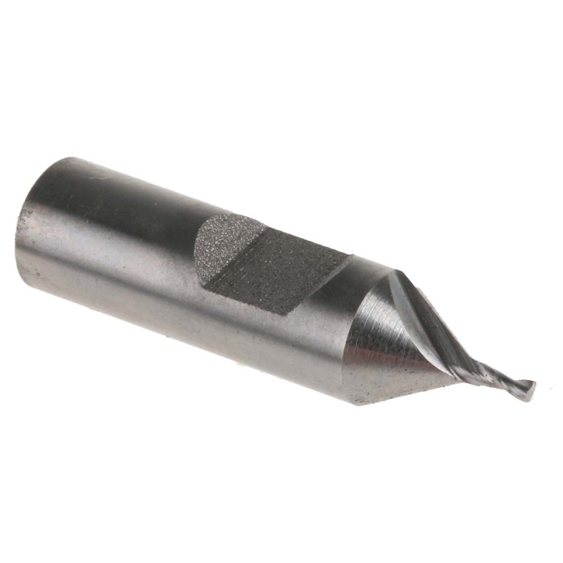 1 pcs - RS PRO End Mill, 1mm Cutter, HSCo, 6 mm Shank, 2mm Cut