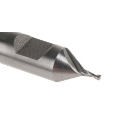1 pcs - RS PRO End Mill, 1mm Cutter, HSCo, 6 mm Shank, 2mm Cut