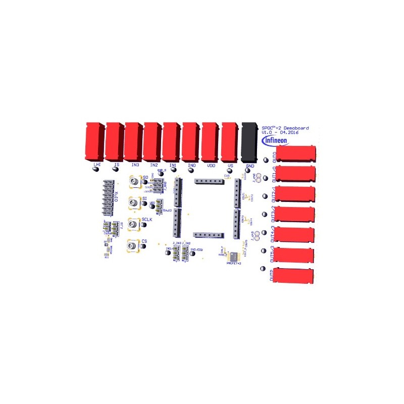 1 pcs - Infineon SPOC-2 MOTHERBOARD Power Management for SPOC 2 Daughterboard