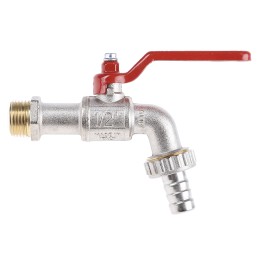 1 pcs - RS PRO Chrome Plated Brass Lever Bib Tap, 1/2in