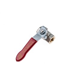 1 pcs - RS PRO Brass Full Bore, 2 Way, Ball Valve, BSPP 1/4in, 40 - 30bar Operating Pressure