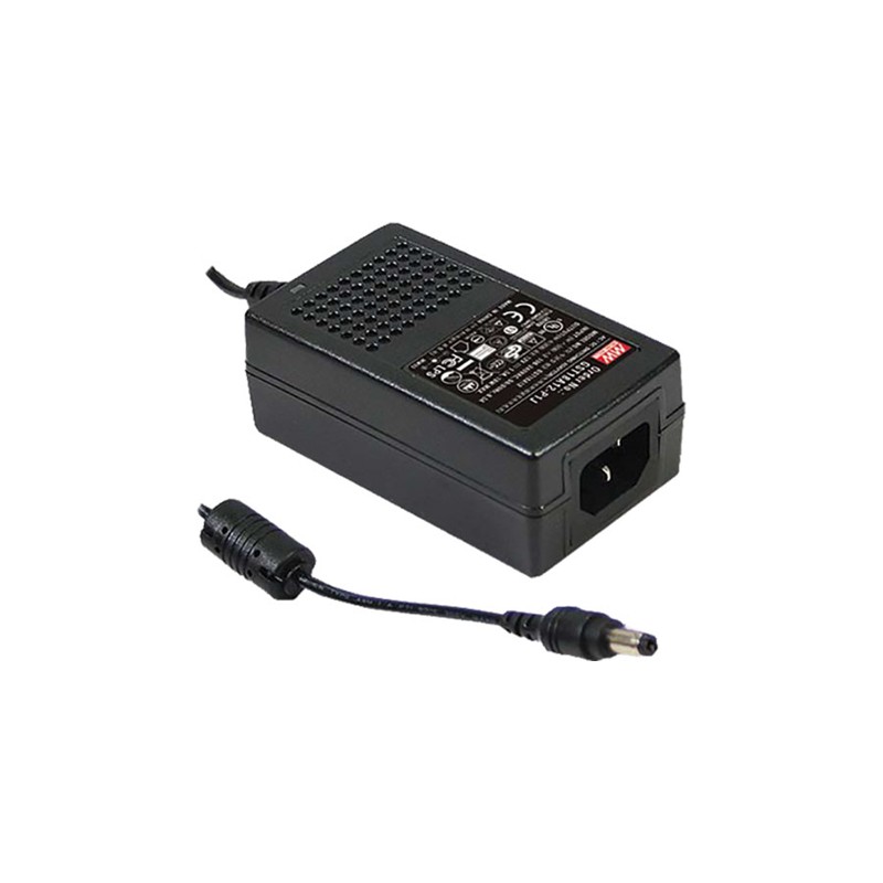 1 pcs - MEAN WELL 15W Power Brick AC/DC Adapter 7.5V dc Output, 0 - 2A Output