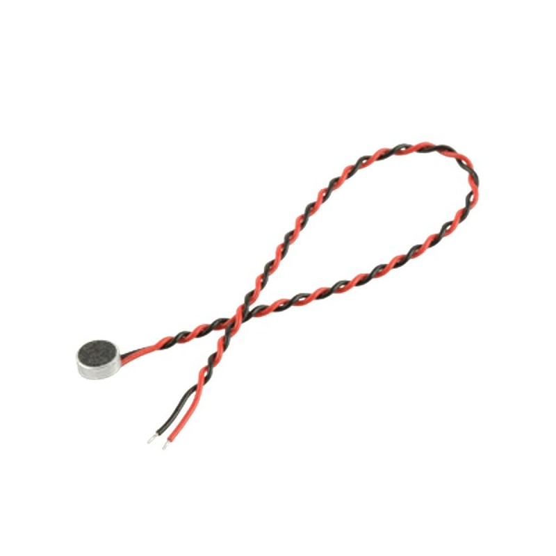 2 pcs - CUI Devices Omni-Directional, Wire Leads Condenser Microphone Element -40dB