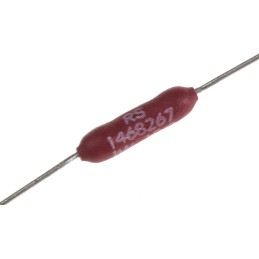5 pcs - RS PRO 10Ω Wire Wound Resistor 1W ±5%