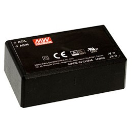 1 pcs - MEAN WELL Switching Power Supply, IRM-60-24, 24V dc, 2.5A, 60W, 1 Output, 85 - 264V ac Input Voltage