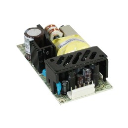 1 pcs - MEAN WELL Switching Power Supply, RPT-60B, 5 V dc, ±12 V dc, 2 A, 4 A, 500mA, 50W, Triple Output, 127 - 370 V