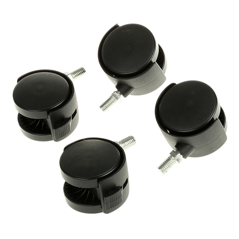 4 pcs - RS PRO Swivel Castor Wheel, 50kg Capacity, 50mm Wheel