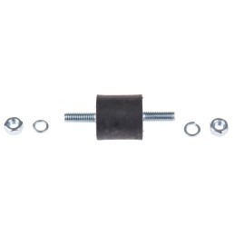 4 pcs - FIBET M6 Anti Vibration Mount, Male to Male Bobbin with 29.5kg Compression Load