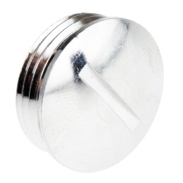 5 pcs - Lapp Blanking Plug, PG13.5, Nickel Plated Brass, Threaded