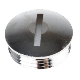 5 pcs - Lapp Blanking Plug, PG13.5, Nickel Plated Brass, Threaded