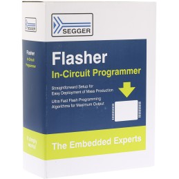 1 pcs - SEGGER Flasher Portable PLUS, Development Kit for FLASH microcontrollers