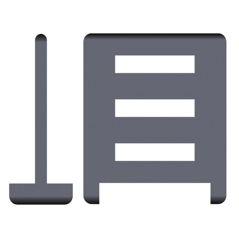 1 Bag of 10 - Igus Cable Trunking Accessory, 15, B15i, e-chain