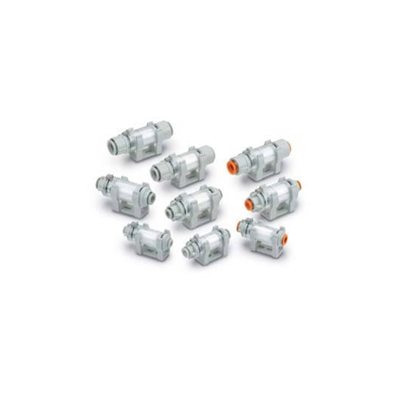 1 pcs - SMC Vacuum Filter - ZFC Series, 5μm, 10 Dia. mm Port Connection