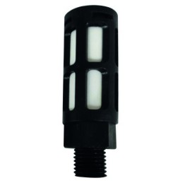 1 pcs - RS PRO PSU Plastic Pneumatic Silencer, Threaded, G 1/2 Male