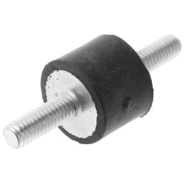 4 pcs - FIBET M6 Anti Vibration Mount, Male to Male Bobbin with 42.6kg Compression Load