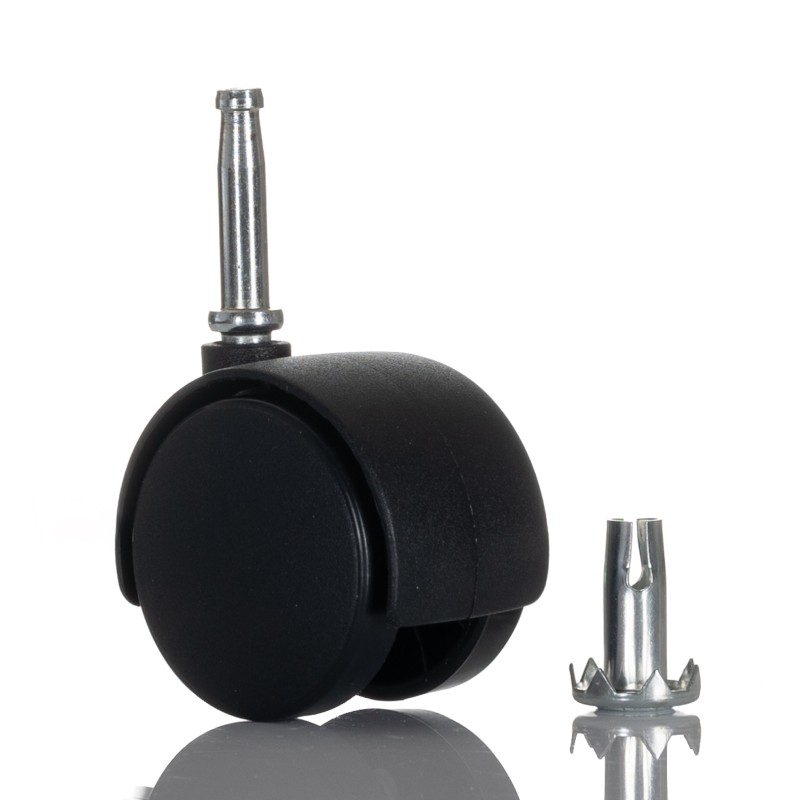 4 pcs - RS PRO Swivel Castor Wheel, 50kg Capacity, 50mm Wheel