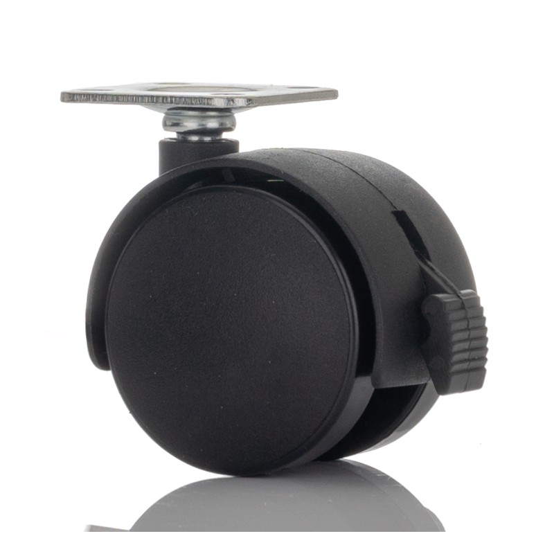 4 pcs - RS PRO Swivel Castor Wheel, 50kg Capacity, 50mm Wheel