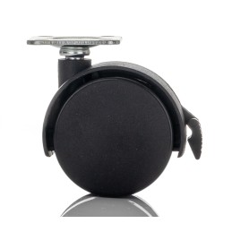 4 pcs - RS PRO Swivel Castor Wheel, 50kg Capacity, 50mm Wheel