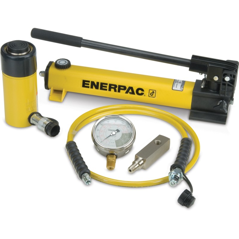 1 pcs - Enerpac SCR256H, Two Speed, Hydraulic Hand Pump, 25t, 158mm Cylinder Stroke, 700 bar