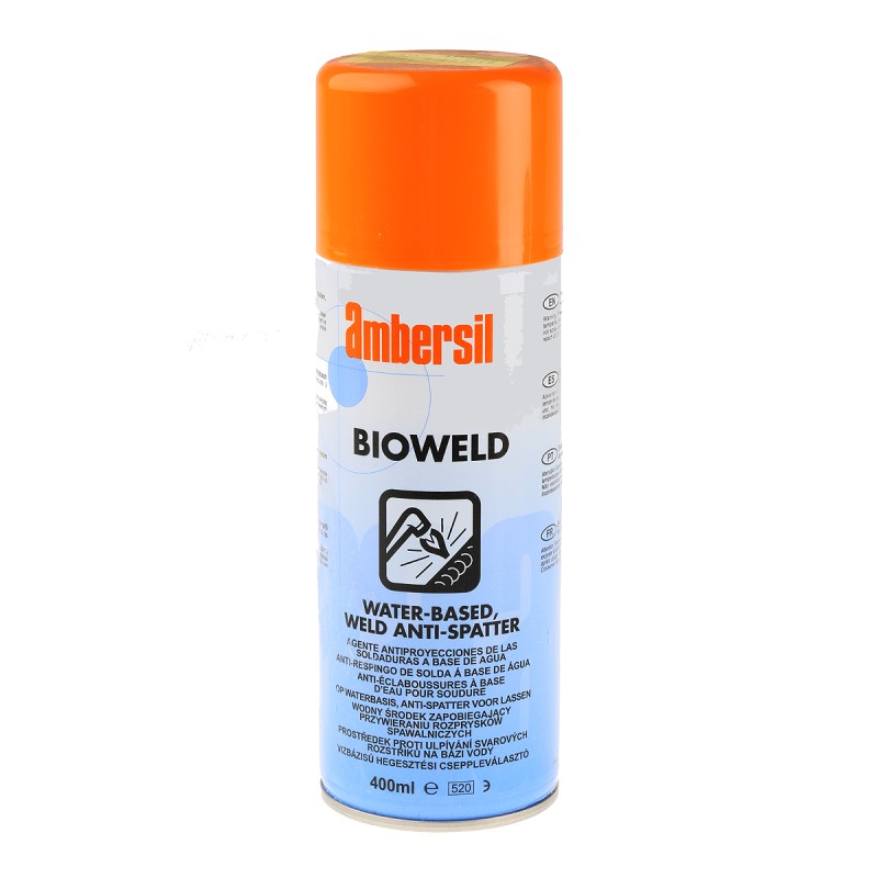1 pcs - Ambersil BIOWELD Anti Splatter Spray, 400ml