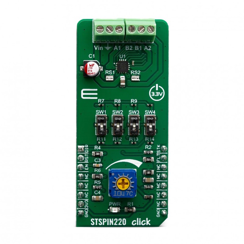 1 pcs - MikroElektronika STSPIN220 Click for STSPIN220