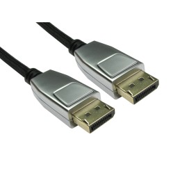 1 pcs - RS PRO Male DisplayPort to Male DisplayPort Cable, 4K, 2m