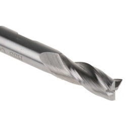 1 pcs - RS PRO End Mill, 6mm Cutter, HSS, 6 mm Shank, 16mm Cut
