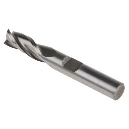 1 pcs - RS PRO End Mill, 6mm Cutter, HSS, 6 mm Shank, 16mm Cut