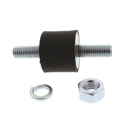 4 pcs - FIBET M8 Anti Vibration Mount, Male to Male Bobbin with 22.4kg Compression Load