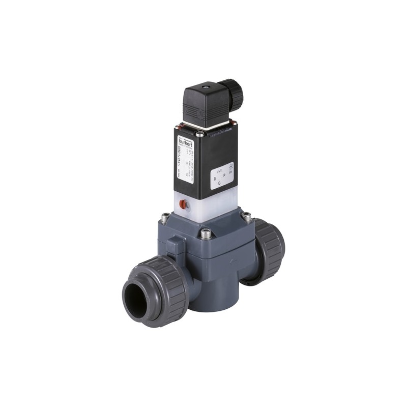 1 pcs - Burkert Solenoid Valve 042045, 2 port(s) , NC, 24 V dc, 25mm