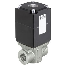 1 pcs - Burkert Proportional Solenoid Valve 239085, 2 port(s) , NC, 24 V dc, 3/8in