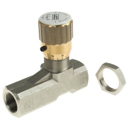 1 pcs - Parker Inline Mounting Hydraulic Flow Control Valve, G 1/2, 210bar, SCV1702, 8L/min