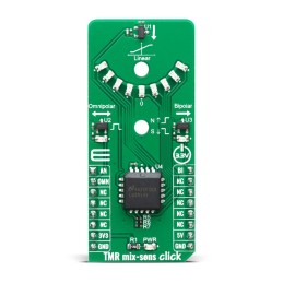 1 pcs - MikroElektronika TMR mix-sens click 3D Magnetic Sensor mikroBus Click Board for LM3914, RR111-1DC2-331, RR121-1A23-311,