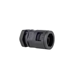 4 pcs - RS PRO Fixed Straight, Conduit Fitting, 12mm Nominal Size, M16x1.5, Polyamide, Black