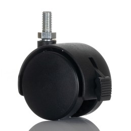 4 pcs - RS PRO Swivel Castor Wheel, 50kg Capacity, 50mm Wheel