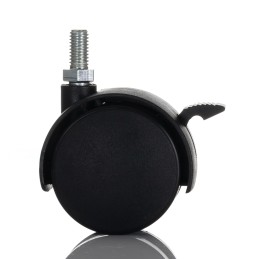 4 pcs - RS PRO Swivel Castor Wheel, 50kg Capacity, 50mm Wheel