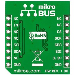 1 pcs - MikroElektronika Accel2 Click Accelerometer Sensor mikroBus Click Board for LIS3DSH